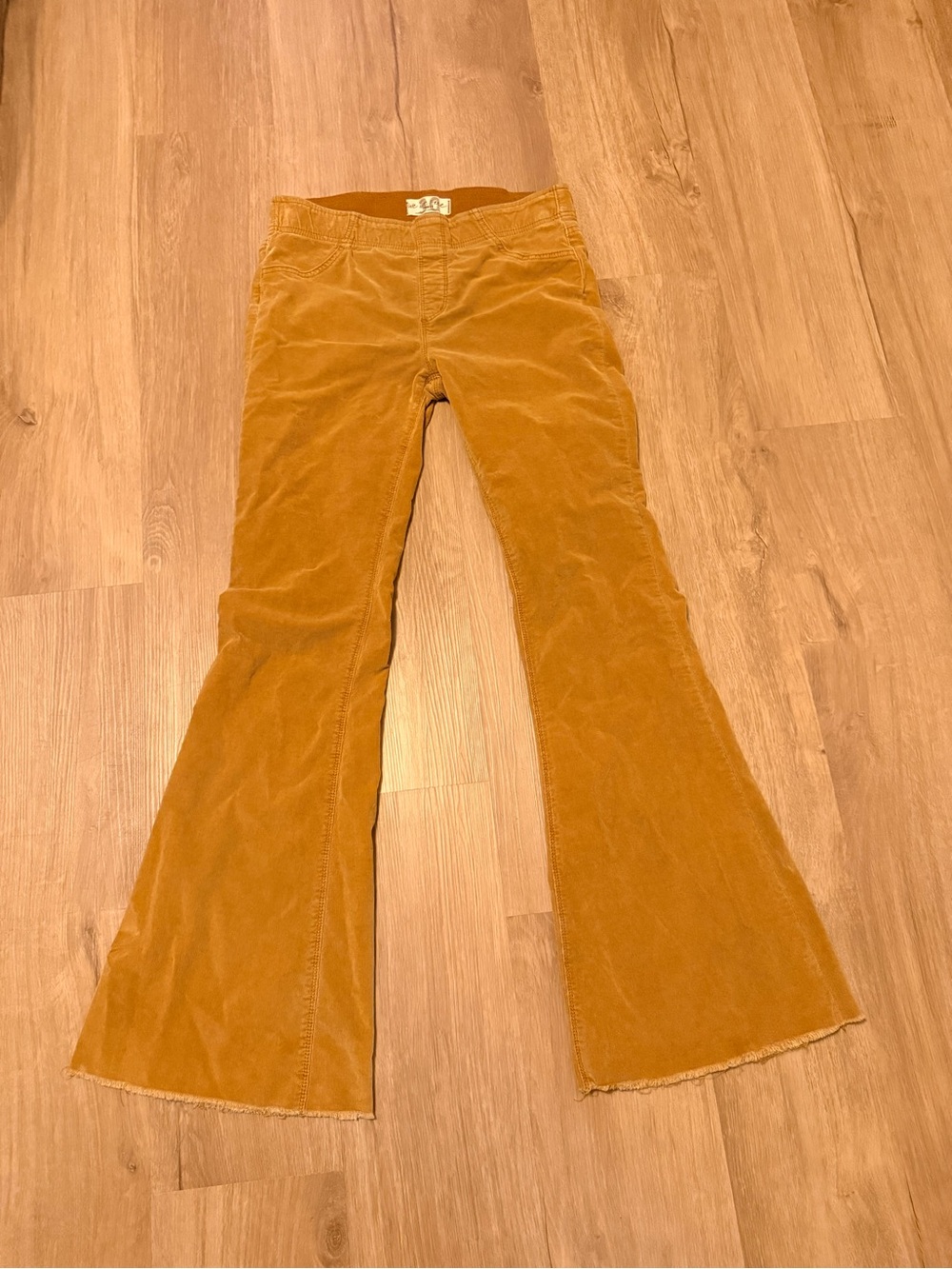 We The Free Mustard Corduroy Bootcut Pants